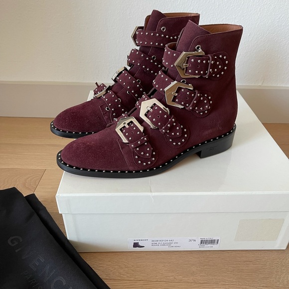GIVENCHY Studded Suede Ankle Boot - Picture 7 of 8